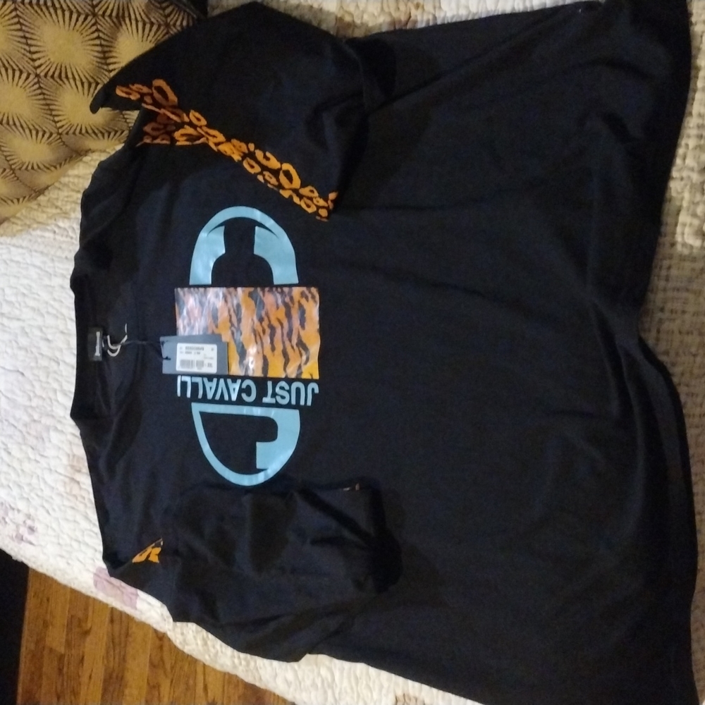 SOLD 💯 Auth Just Cavalli Roberto Cavalli Long Sleeve T-shirt - Picture 4 of 7